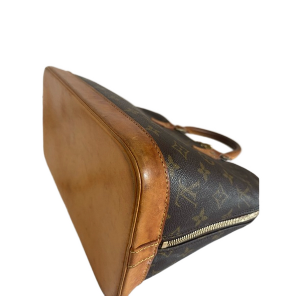 LOUIS VUITTON Monogram Alma PM Handbag and lock and key #344, EUC Normal Wear - Picture 6 of 15